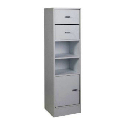 Argos Medium Storage Unit 833/2471 User manual