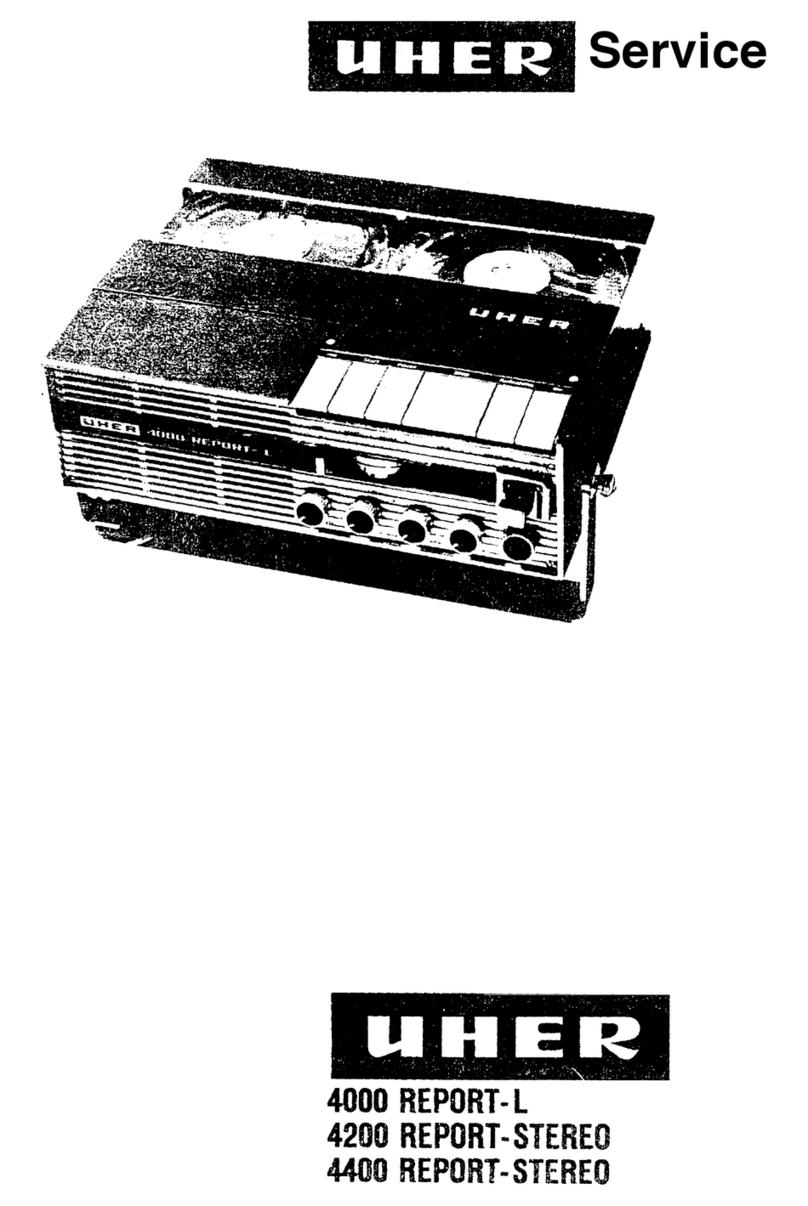 uher 4000 REPORT-L Service
