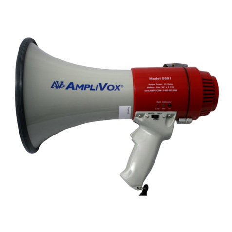 AmpliVox SB601R User manual