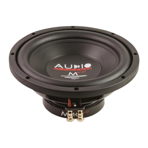 Audiosystem M10 EVO User manual