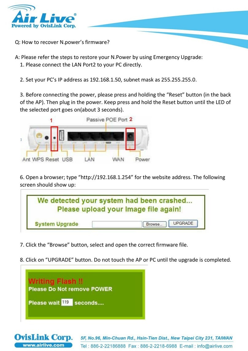 AirLive N.power quick start guide