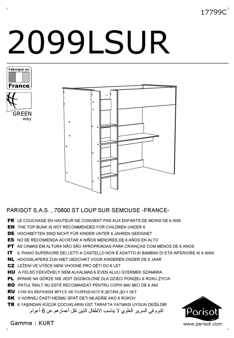 PARISOT 2099 LSUR Manual