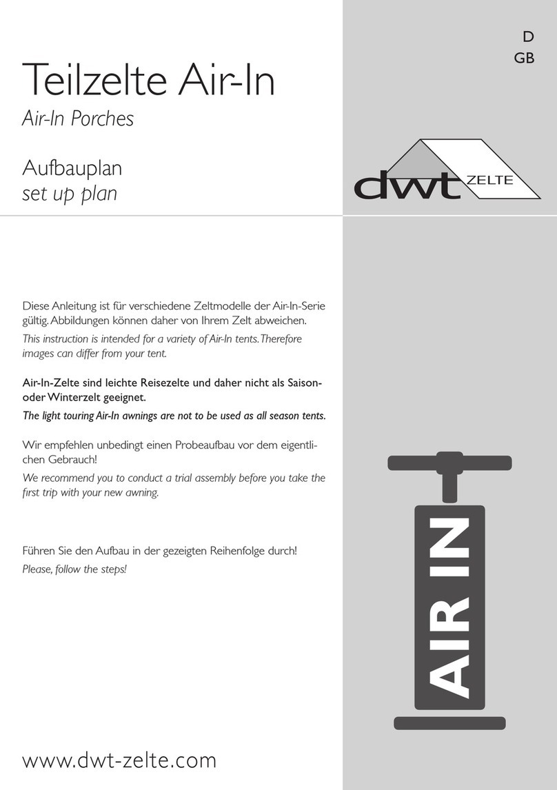 DWT Zelte Air-In Series Set Up Plan
