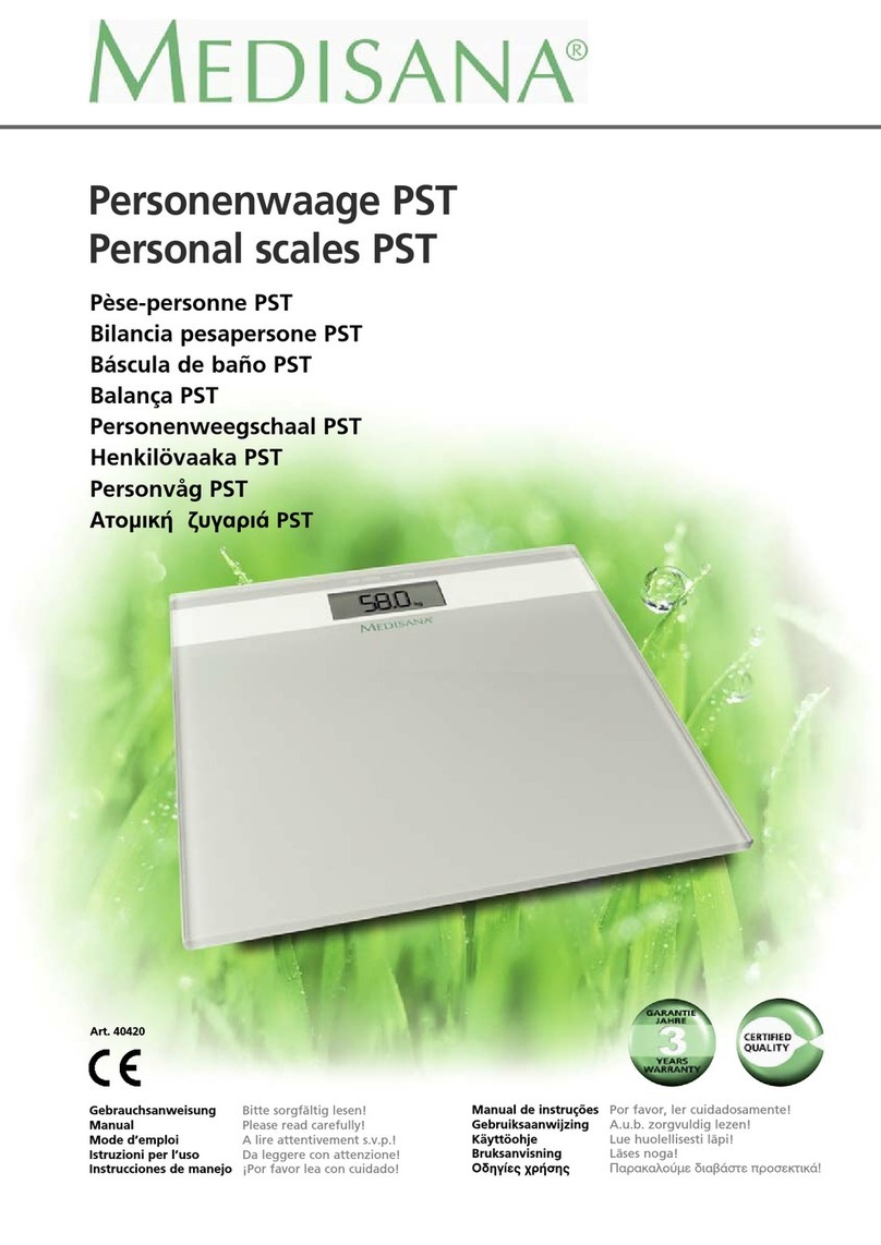 Medisana PST User manual