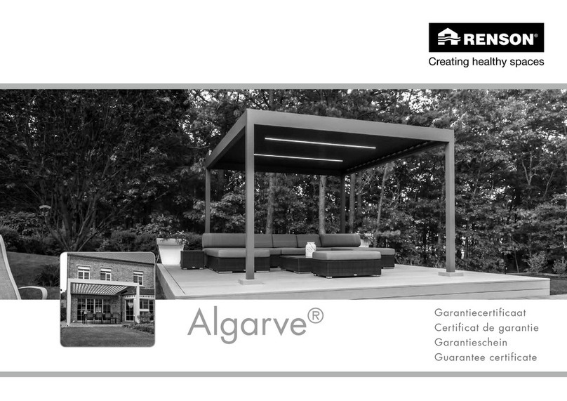Renson Algarve user manual