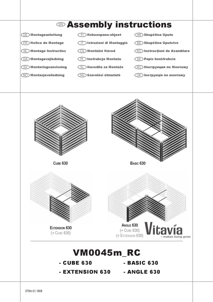 Vitavia CUBE 630 Assembly instructions