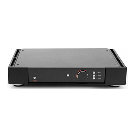 Rega Elicit-R User manual