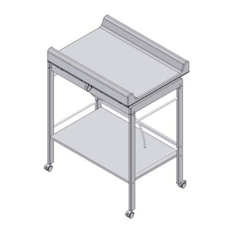 Geuther Mandy 4850 Instructions for assembly and use