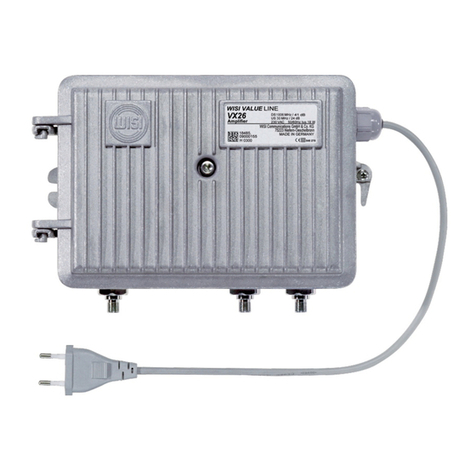 Wisi XE 26 User manual