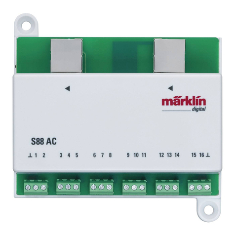 marklin S88 AC User manual