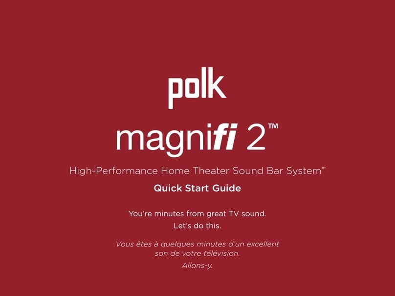 Polk Mono Magnifi 2 User manual Polk Mono Magnifi 2 User manual
