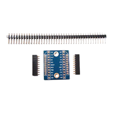 Parallax XBee Adapter Board User manual
