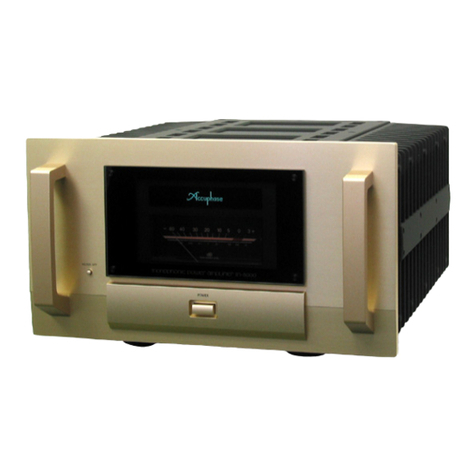 Accuphase M-8000 Operating and installation instructions