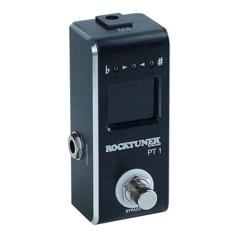 Warwick Rocktuner PT 1 user manual