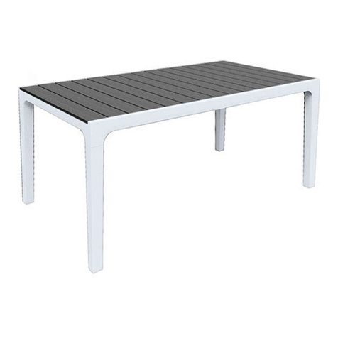 Keter Harmony Table User manual