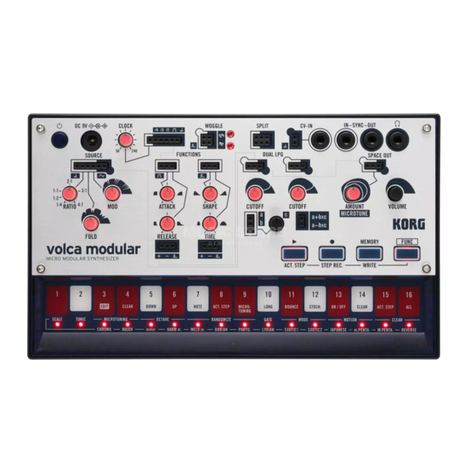 Korg Volca Modular User manual