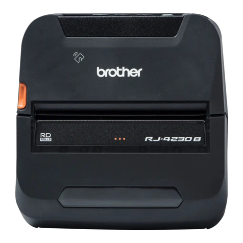 Brother RJ-4230B User manual