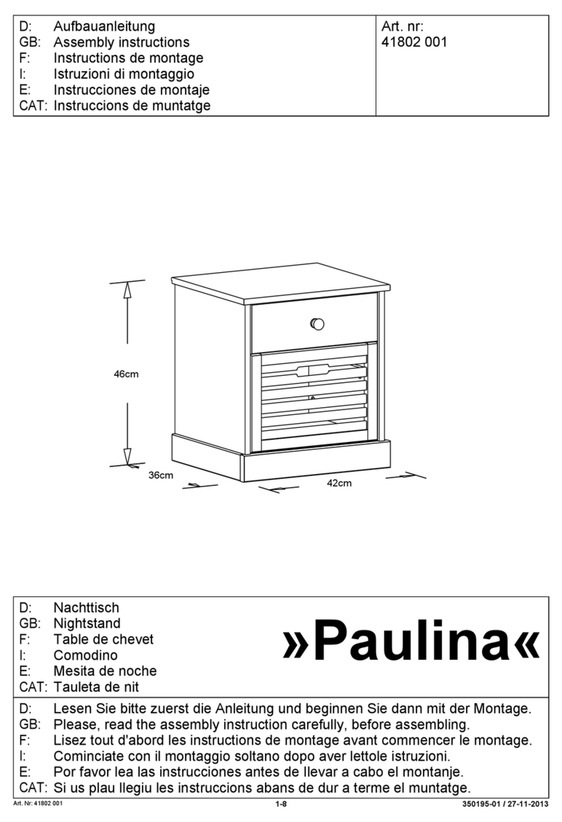 Paulina 41802 001 Assembly instructions