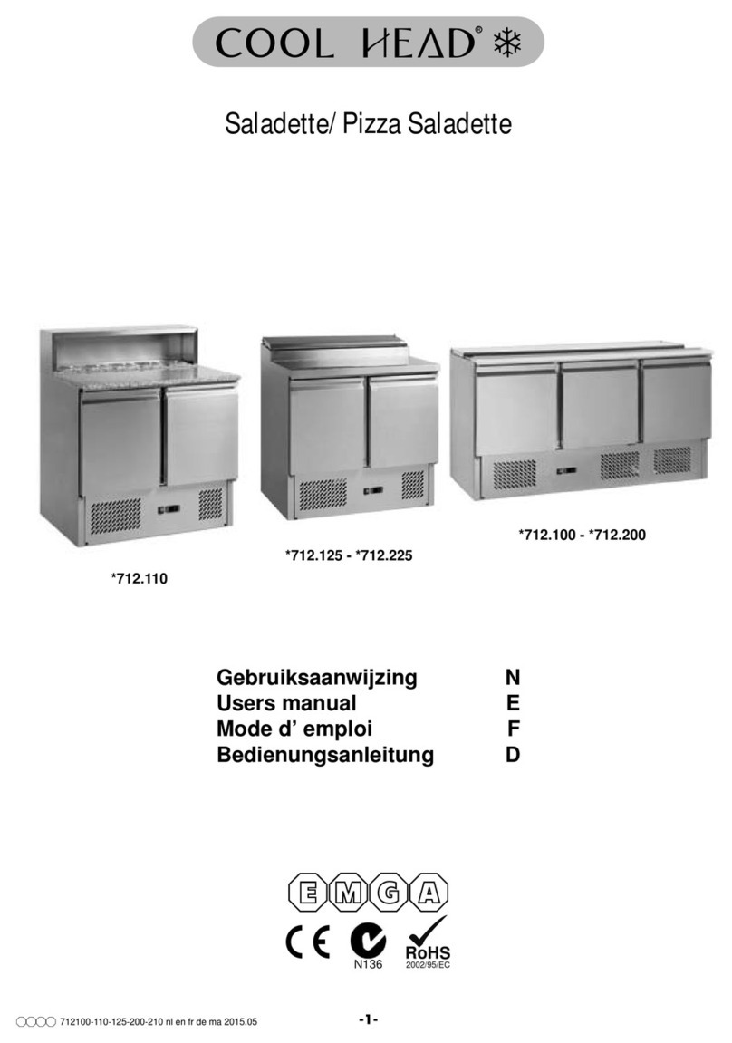 EMGA COOL HEAD 712 Series user manual