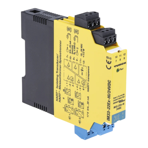 turck IM33-22EX-HI/24VDC User manual