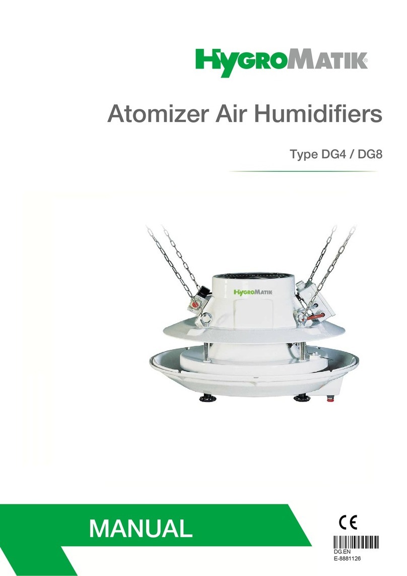 HygroMatik DG4 User manual