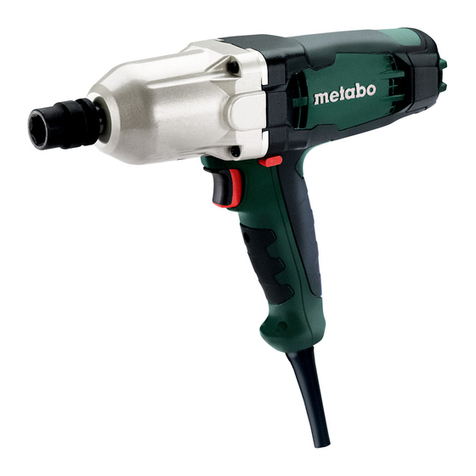 Metabo SSW 650 operating instructions