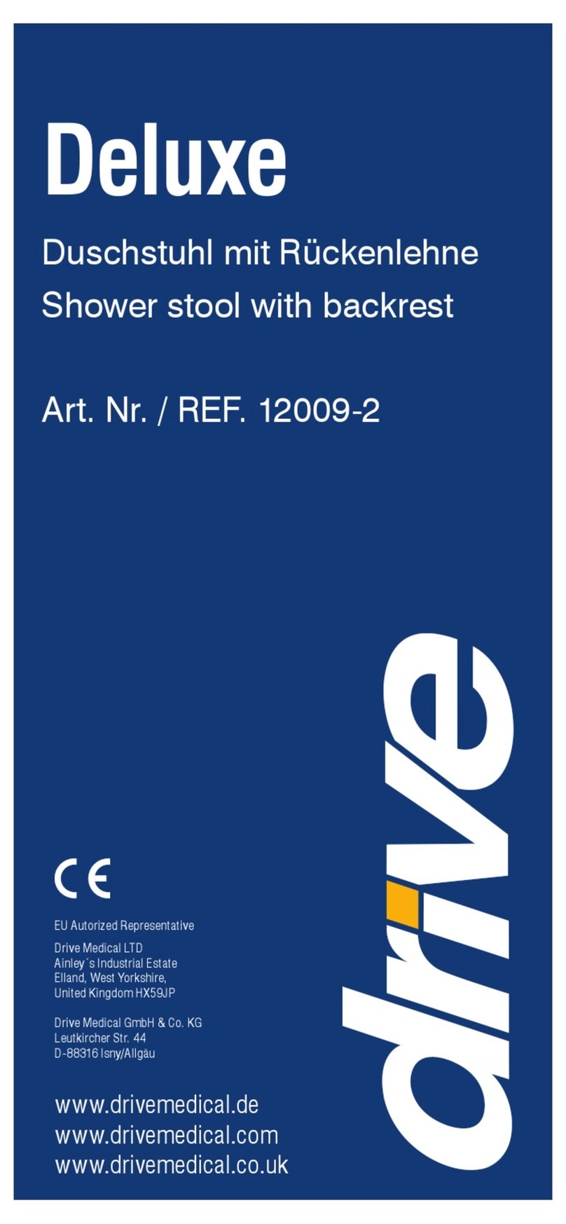 Drive Deluxe 12009-2 User manual