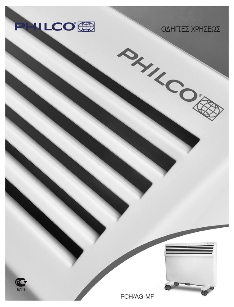 Philco PCH/AG-MF Series Operational manual