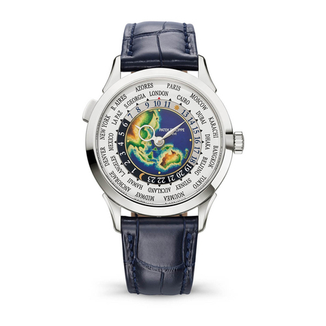 Patek Philippe World Time Series manual