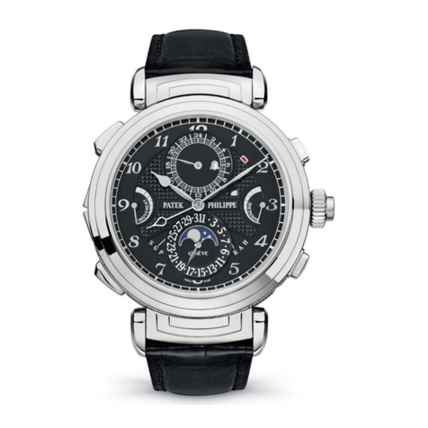 Patek Philippe Grandmaster Chime 6300 User manual Patek Philippe Grandmaster Chime 6300 User manual