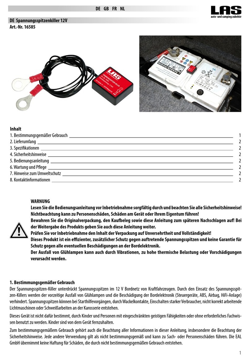 LAS 16585 quick start guide