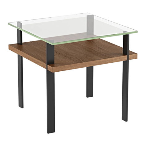 BDI TERRACE 1156 END TABLE manual