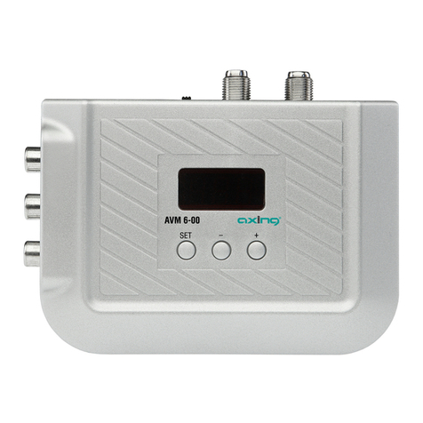 axing AVM 6-00 Operation instructions