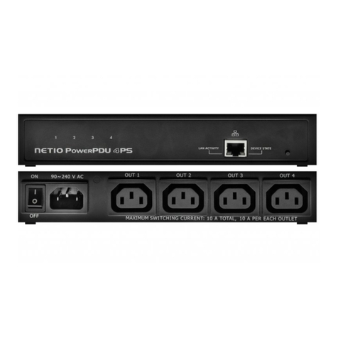 Netio PowerPDU 4PS User manual