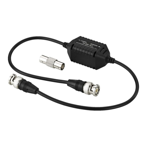 Monacor Security TVI-200 User manual
