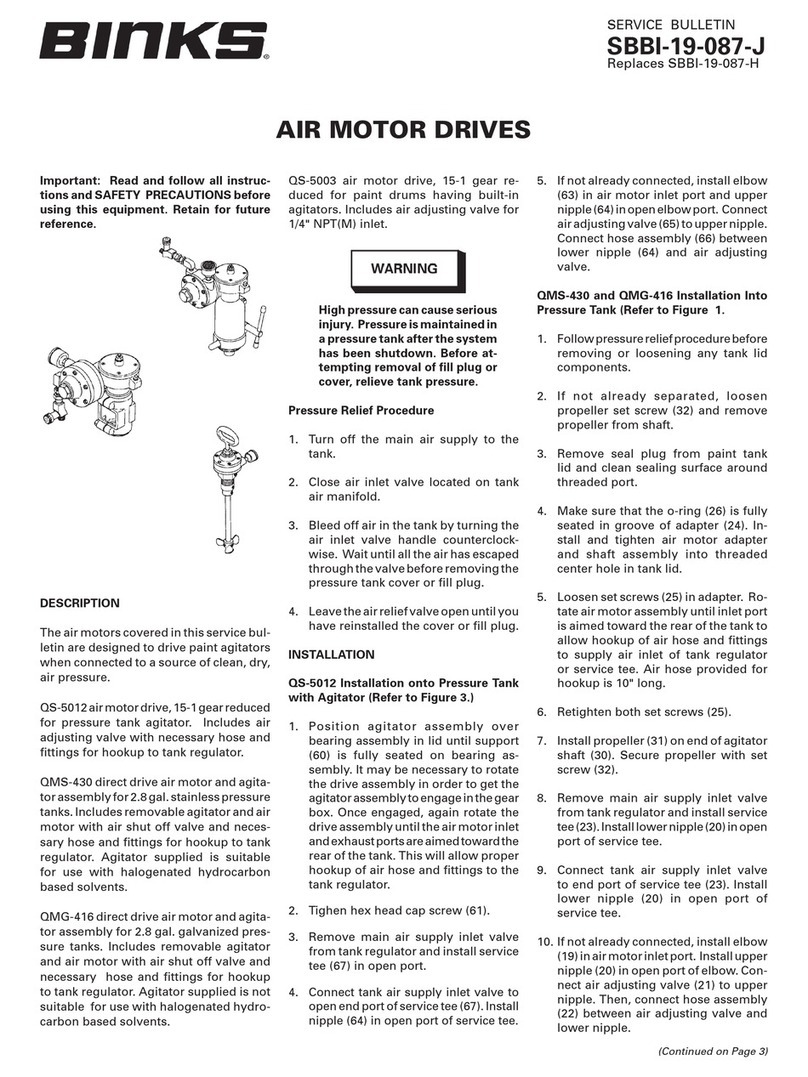 Binks QMS-430 Reference manual