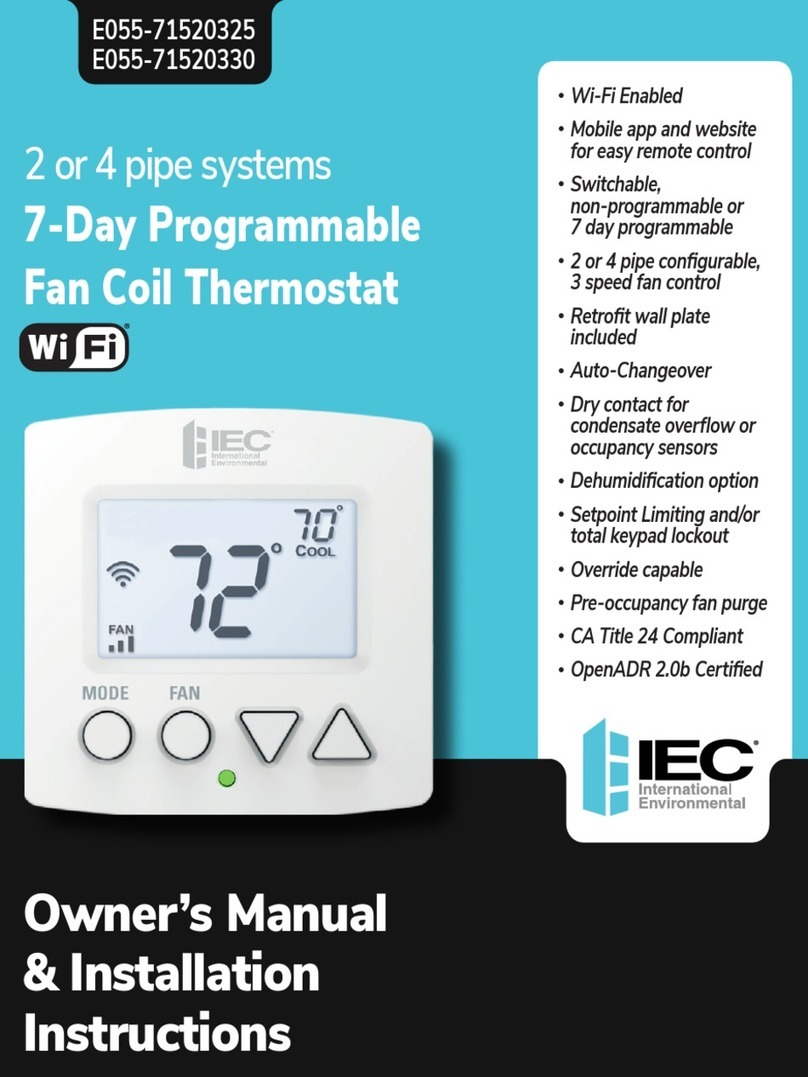 IEC E055-71520325 Owner's Manual & Installation Instructions IEC E055-71520325 Owner's Manual & Installation Instructions