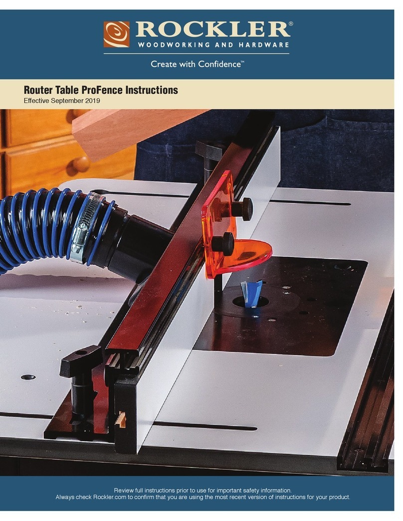 Rockler ProFence 47905 instructions