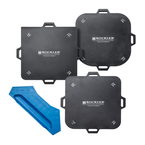 Rockler 57510 User manual