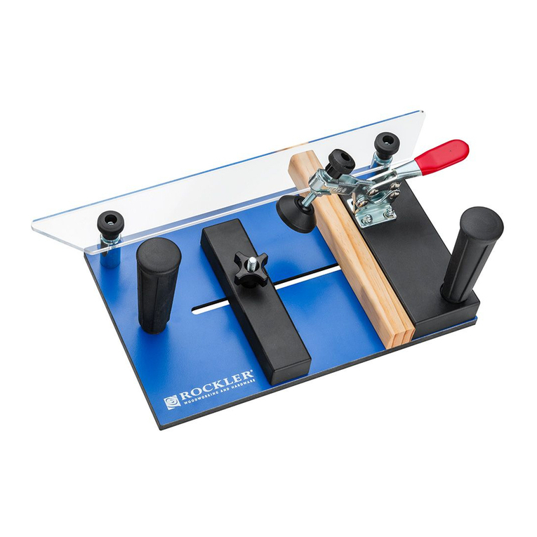 Rockler 52149 User manual