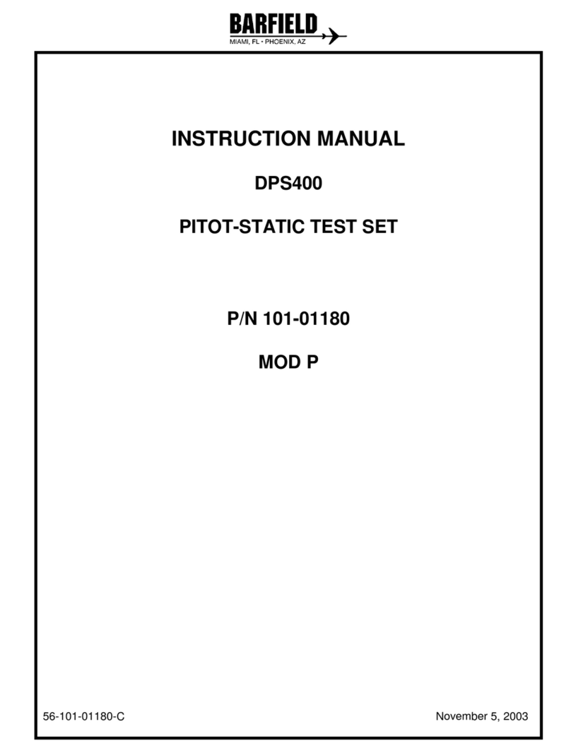 barfield DPS400 User manual barfield DPS400 User manual