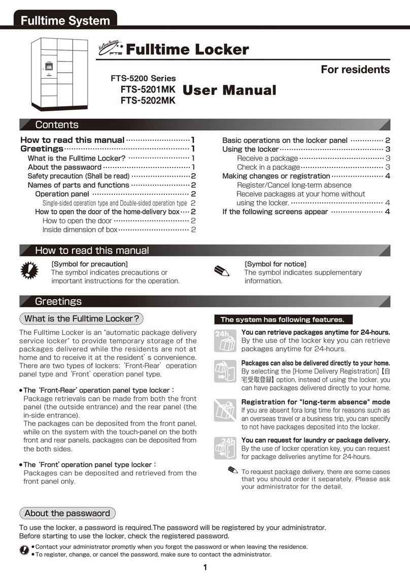 Fulltime System FTS-5200 Series User manual