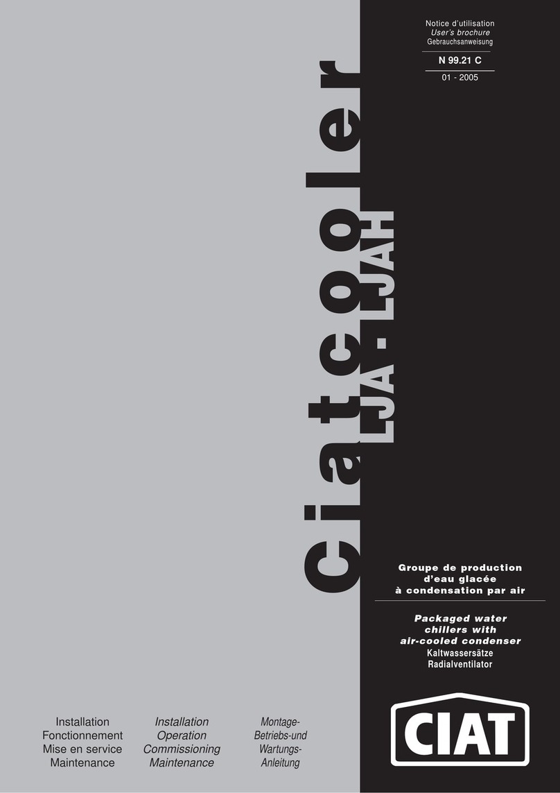 CIAT LJA Series User brochure