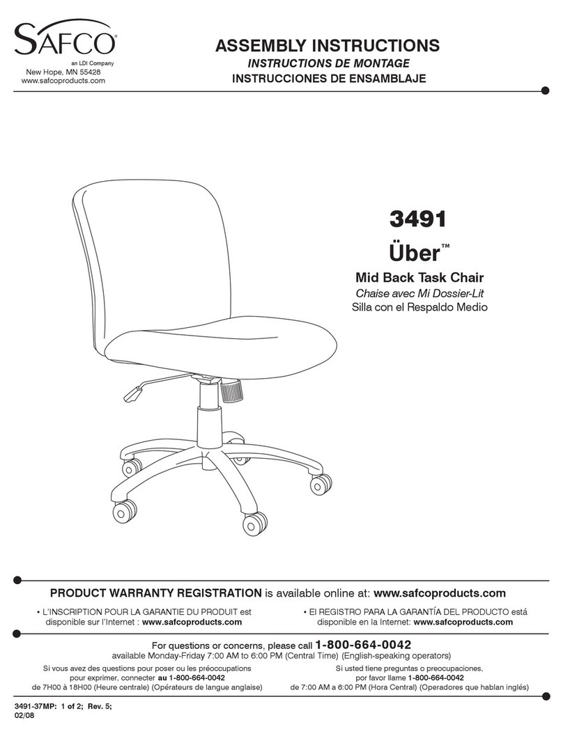 LDI SAFCO Uber 3491 User manual LDI SAFCO Uber 3491 User manual