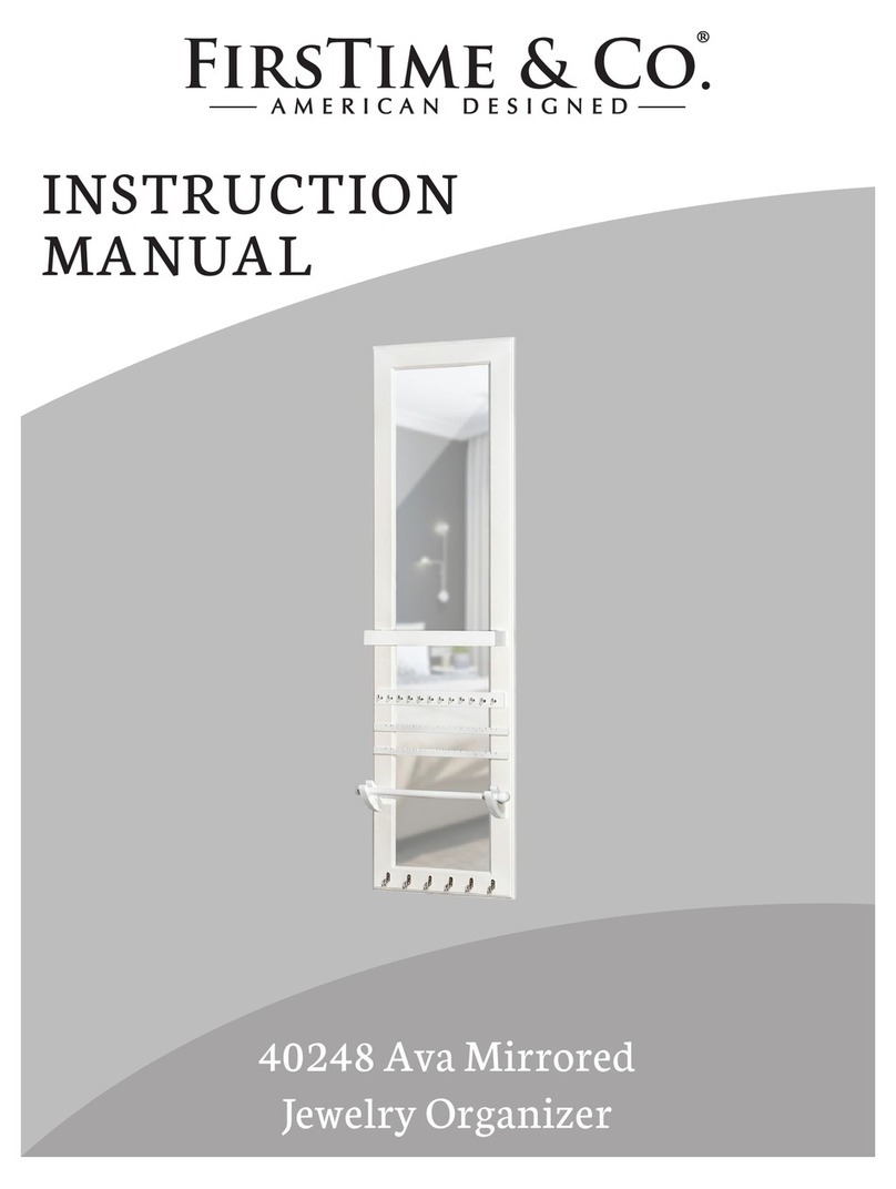 FirsTime & Co. Ava Mirrored instruction manual