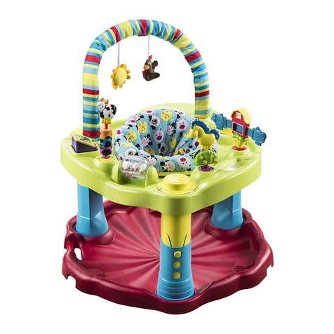 Evenflo ExerSaucer Bouncing Barnyard instructions