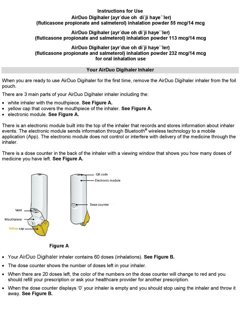 TEVA AirDuo Digihaler User manual