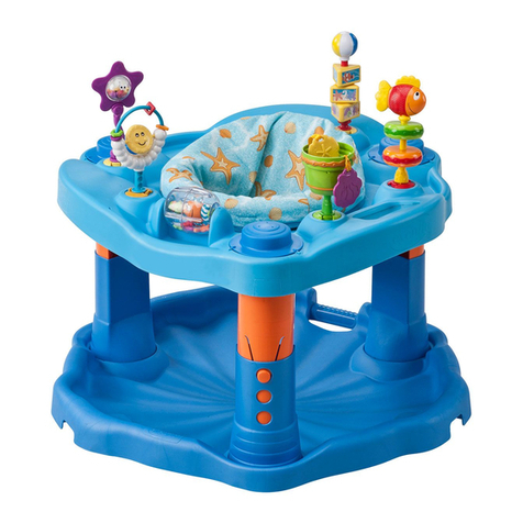 Evenflo ExerSaucer Splash instructions