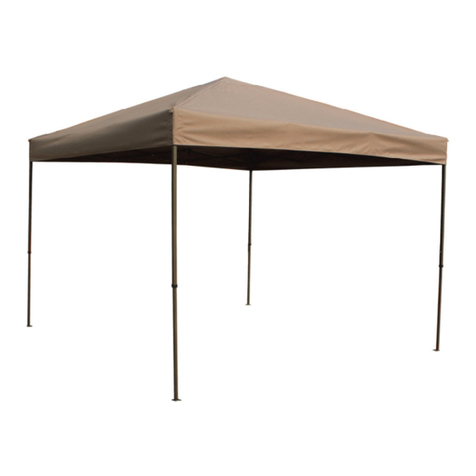 Royalcraft Pop Up Steel Showerproof Gazebo User manual Royalcraft Pop Up Steel Showerproof Gazebo User manual