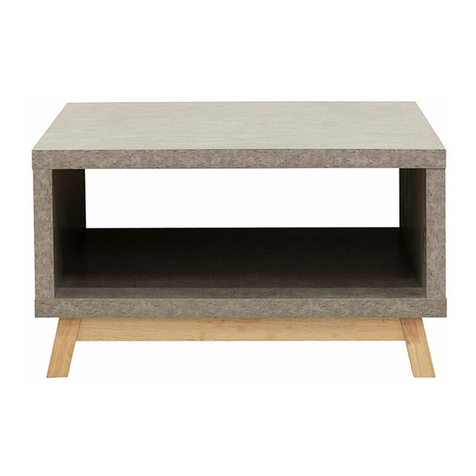 Mocka Arlo Coffee Table User manual Mocka Arlo Coffee Table User manual